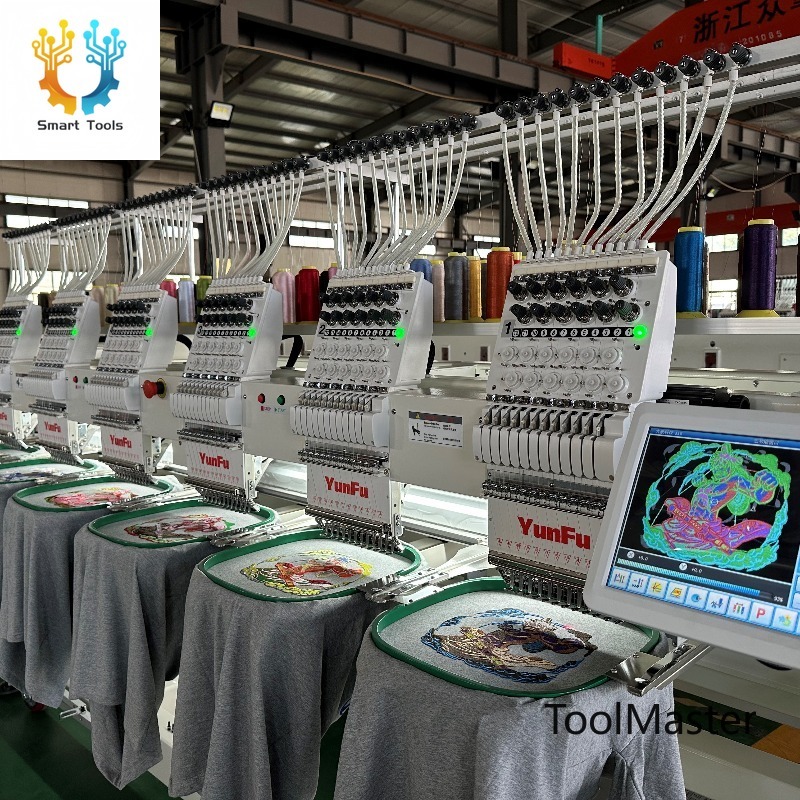 Embroidery Machines - [2026] ماكينة تطريز القبعات عالية السرعة