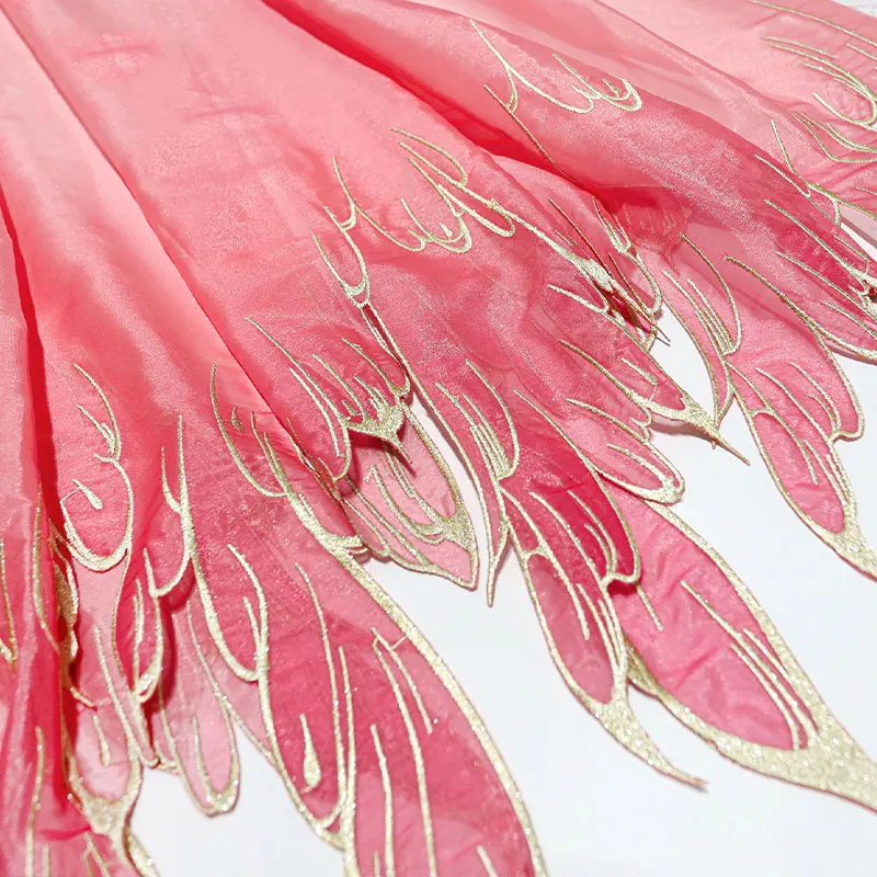 Embroidery Gradient - التدرج الثقيلة التطريز النسيج Hanfu النمط