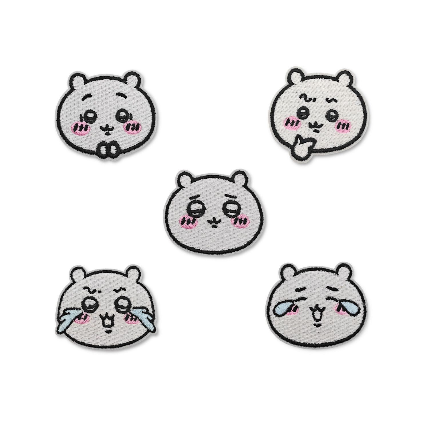 Embroidery Patches - رقعة قماشية مطرزة بتصميم أنمي تشييكاوا،