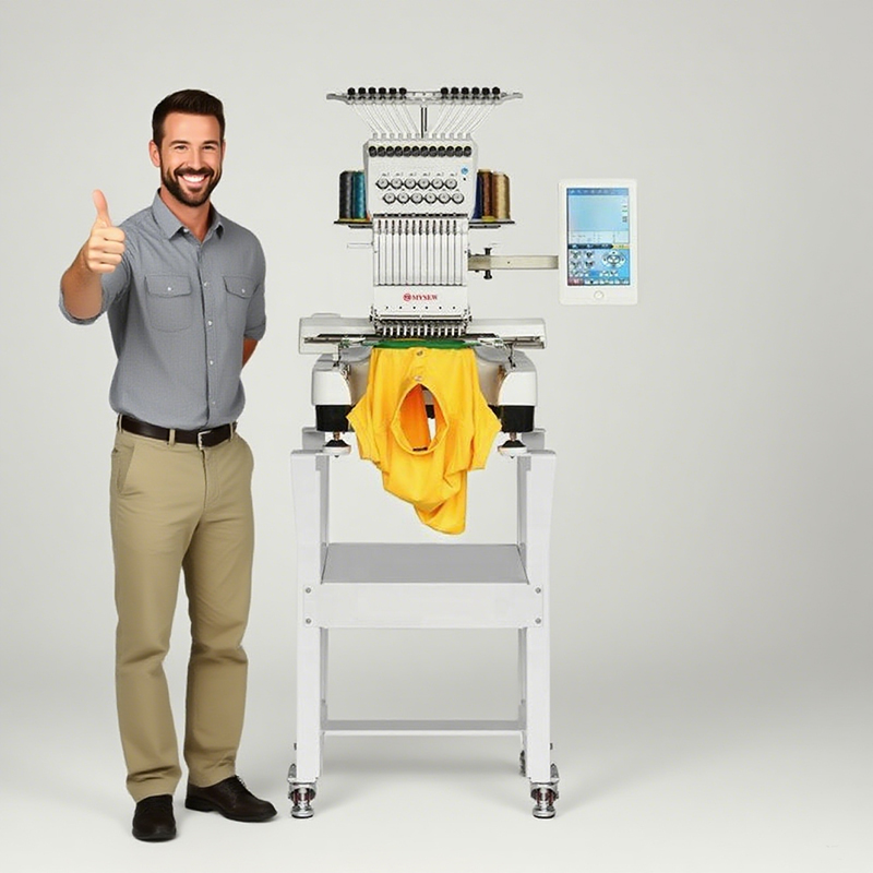 Embroidery Machines - ماكينة تطريز صناعية أوتوماتيكية عالية السرعة