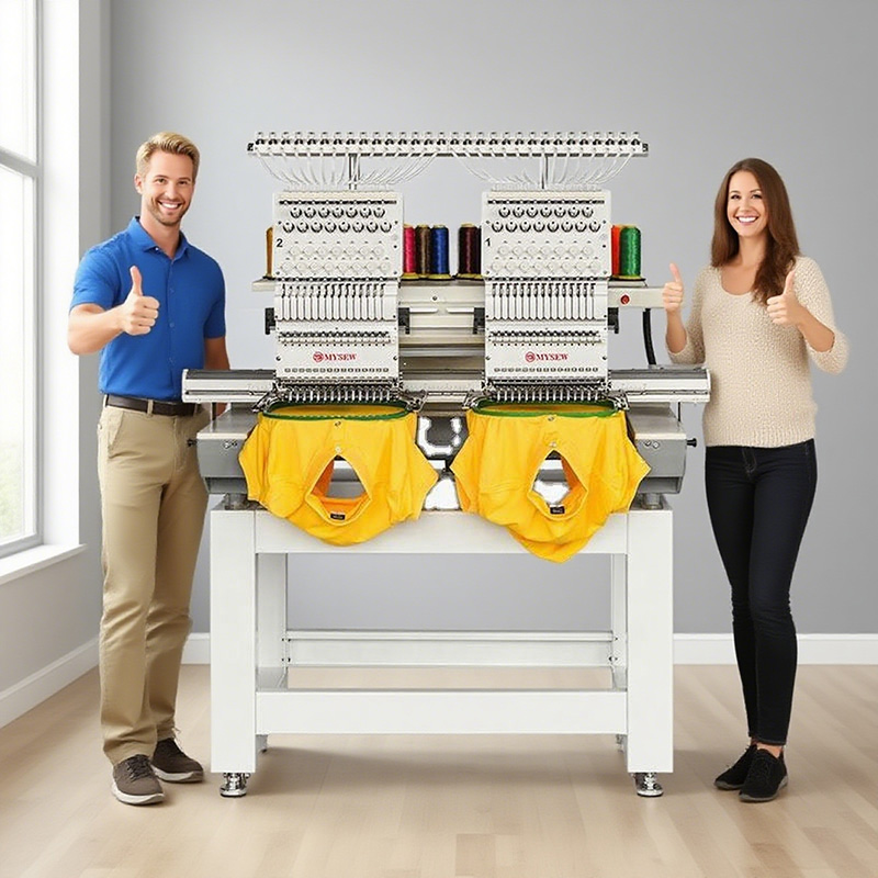Embroidery Machines - ماكينة تطريز صناعية MFGS1502 ذات رأسين