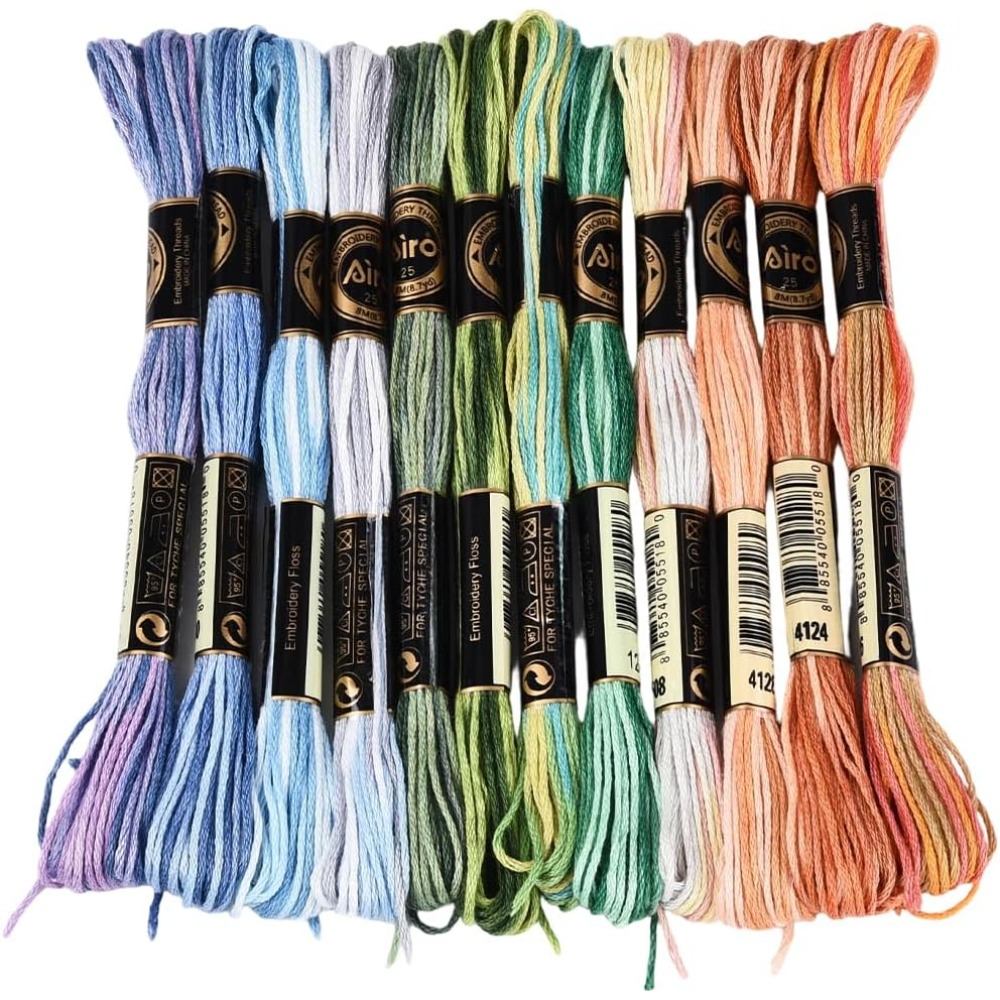 Embroidery Gradient - 12 خيطًا، 105 ياردة، خيط تطريز