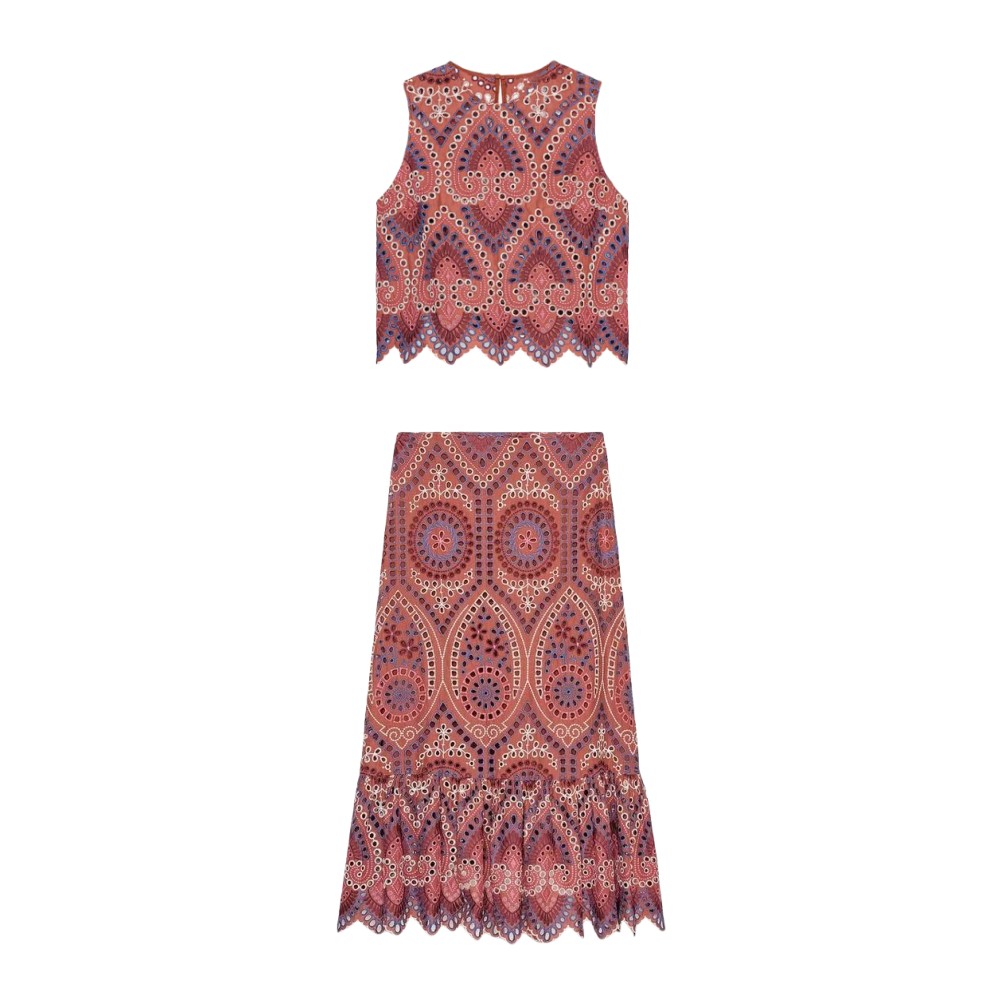 Embroidery Vest - ETJ 2025 ملابس نسائية جديدة على