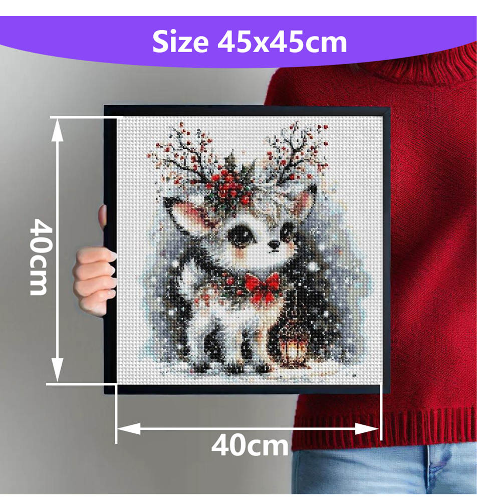 الحفر الكامل الماس التطريز الل - مراجعة Embroidery Xmas Decorations وسعره