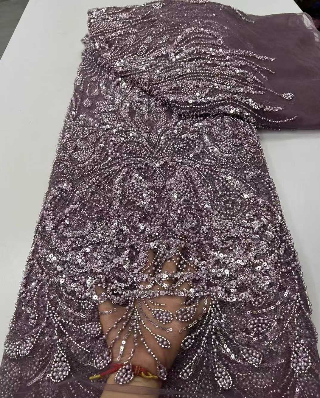 قماش فاخر فريد من نوعه بتصميم  - مراجعة Embroidery Unique Design وسعره