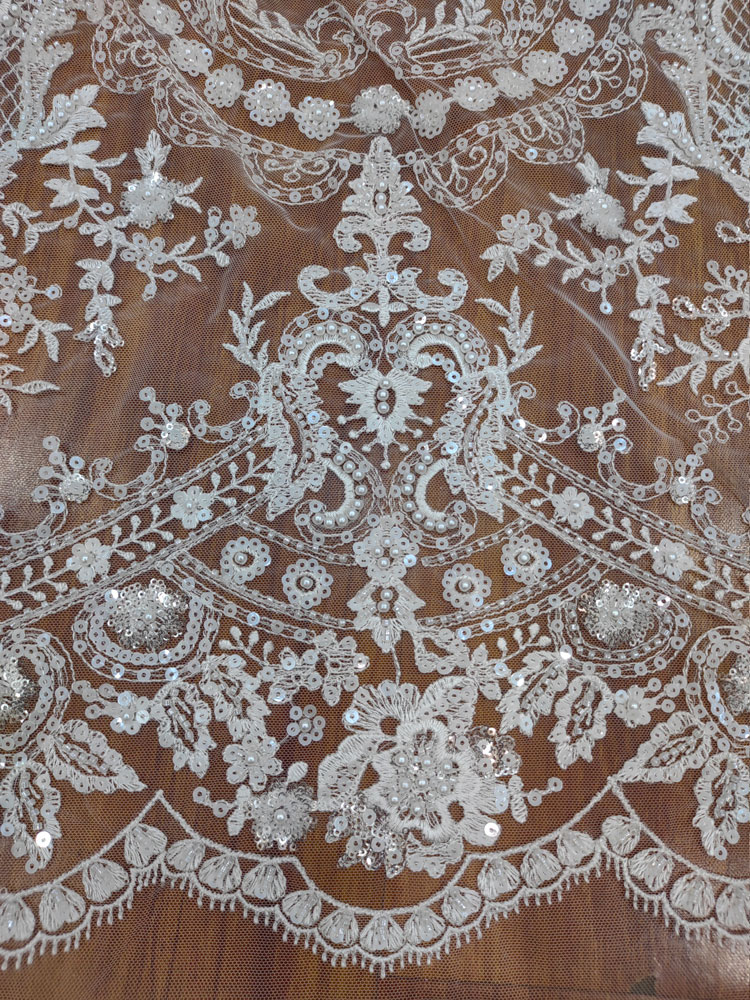 ثوب الزفاف جودة عالية كامل مطر - مراجعة Embroidery Gradient وسعره