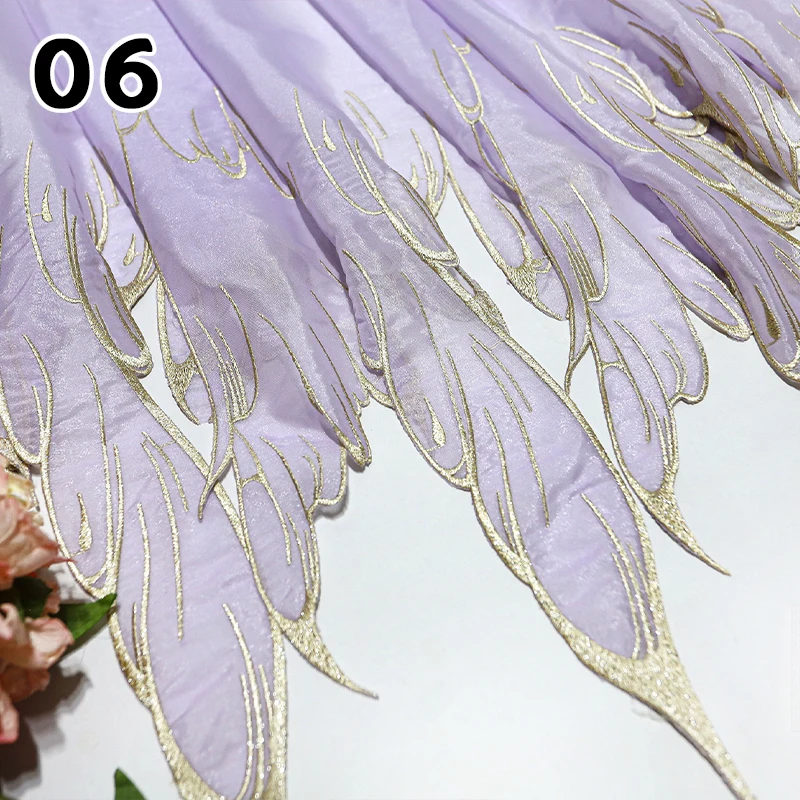 التدرج الثقيلة التطريز النسيج  - مراجعة Embroidery Gradient وسعره
