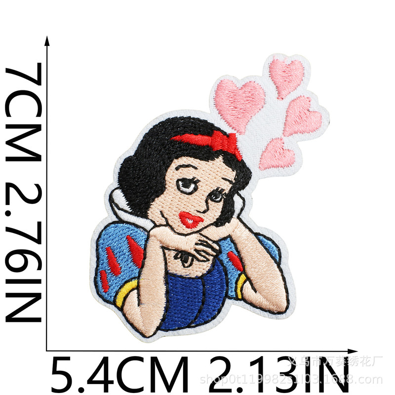 15 قطعة بقع التطريز أميرة الثل - مراجعة Embroidery Patches وسعره