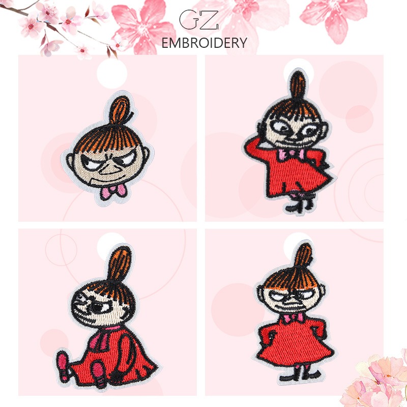 رقع مطرزة كرتونية لطيفة على شك - مراجعة Embroidery Patches وسعره