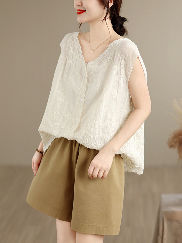 سترة صيفية جديدة بتطريز ثقيل،  - مراجعة Embroidery Vest وسعره