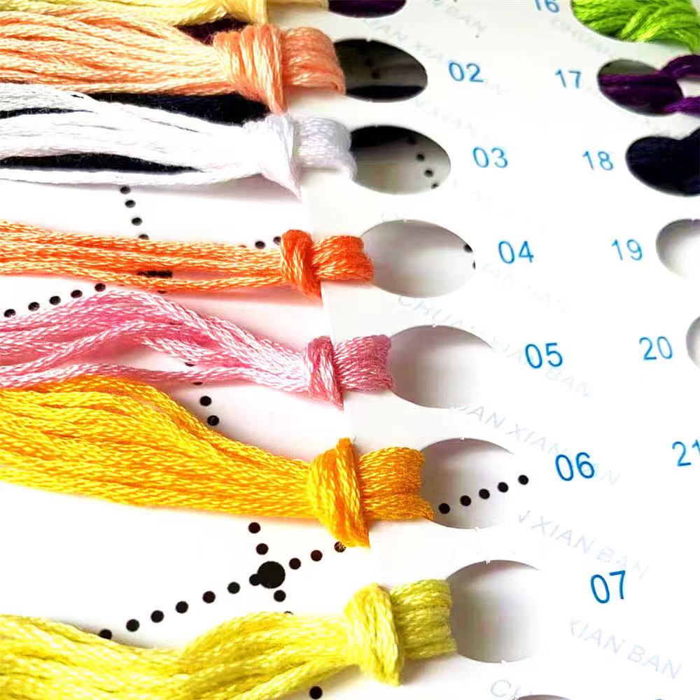 6702 مجموعات تطريز بالغرزة الم - مراجعة Embroidery Job وسعره
