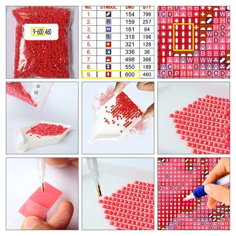 DIY عيد الميلاد حديقة التماثيل - مراجعة Embroidery Xmas Decorations وسعره