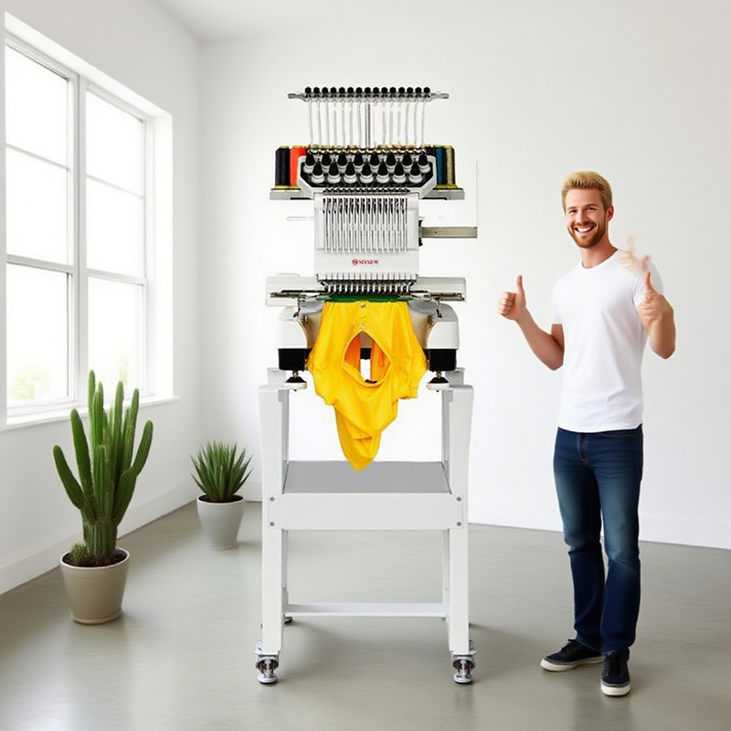 ماكينة تطريز صناعية أوتوماتيكي - مراجعة Embroidery Machines وسعره