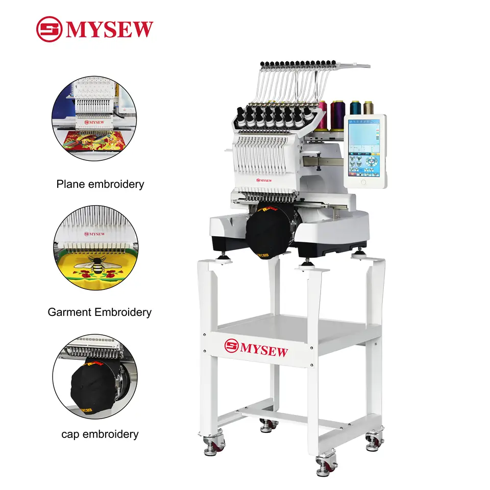 ماكينة تطريز صناعية أوتوماتيكي - مراجعة Embroidery Machines وسعره