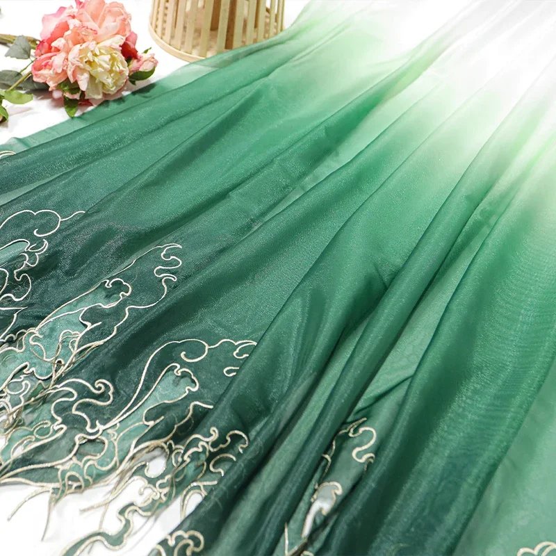 قماش تدرج اللون بتطريز على الط - مراجعة Embroidery Diy وسعره