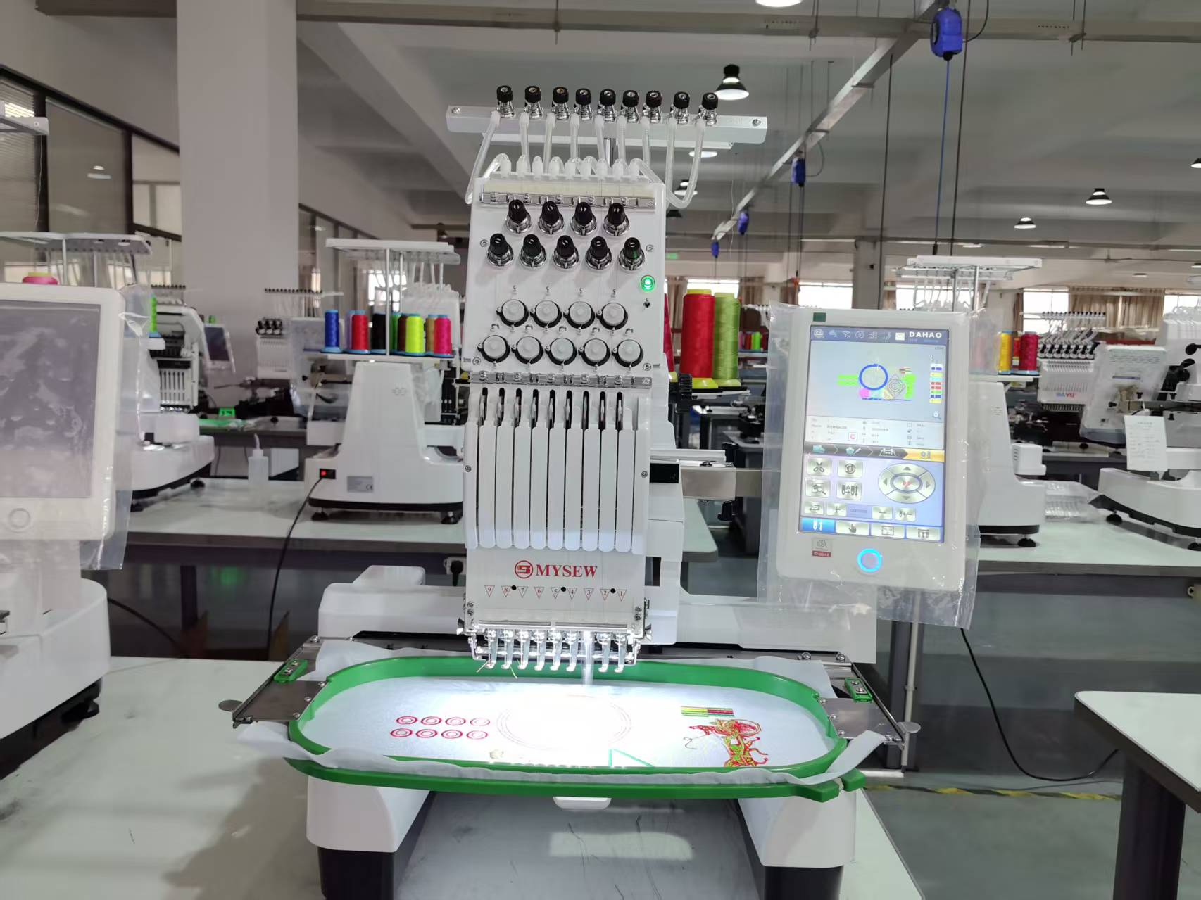 ماكينة تطريز صناعية أوتوماتيكي - مراجعة Embroidery Machines وسعره