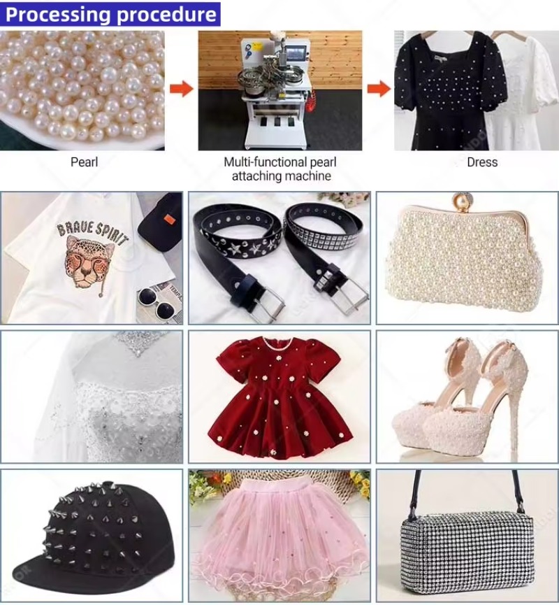 آلة تثبيت اللؤلؤ الأوتوماتيكية - مراجعة Embroidery Machines وسعره