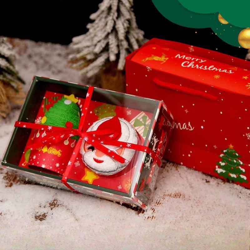 مناشف عيد الميلاد 30*30 سم على - مراجعة Embroidery Xmas Decorations وسعره