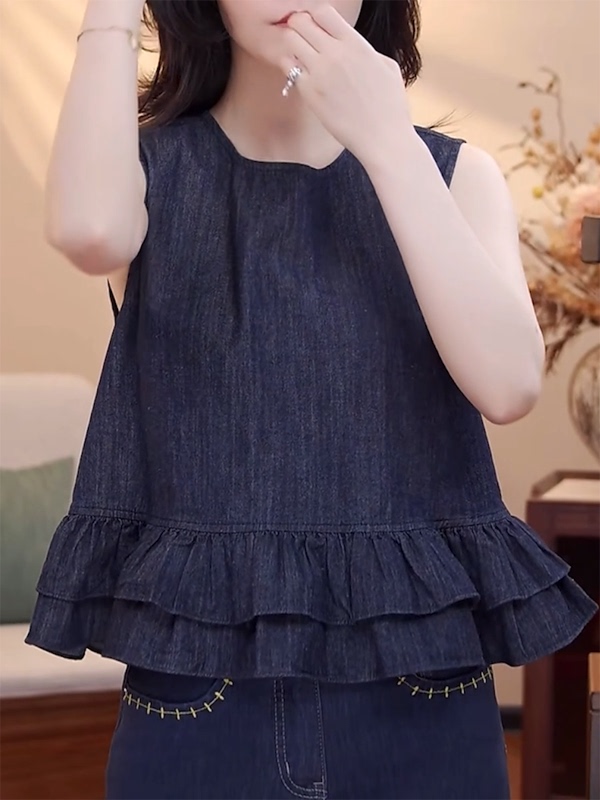 بلوزة نسائية صيفية جديدة بتصمي - مراجعة Embroidery Vest وسعره