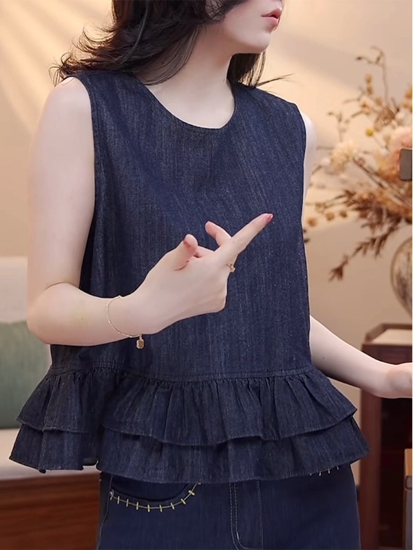 بلوزة نسائية صيفية جديدة بتصمي - مراجعة Embroidery Vest وسعره