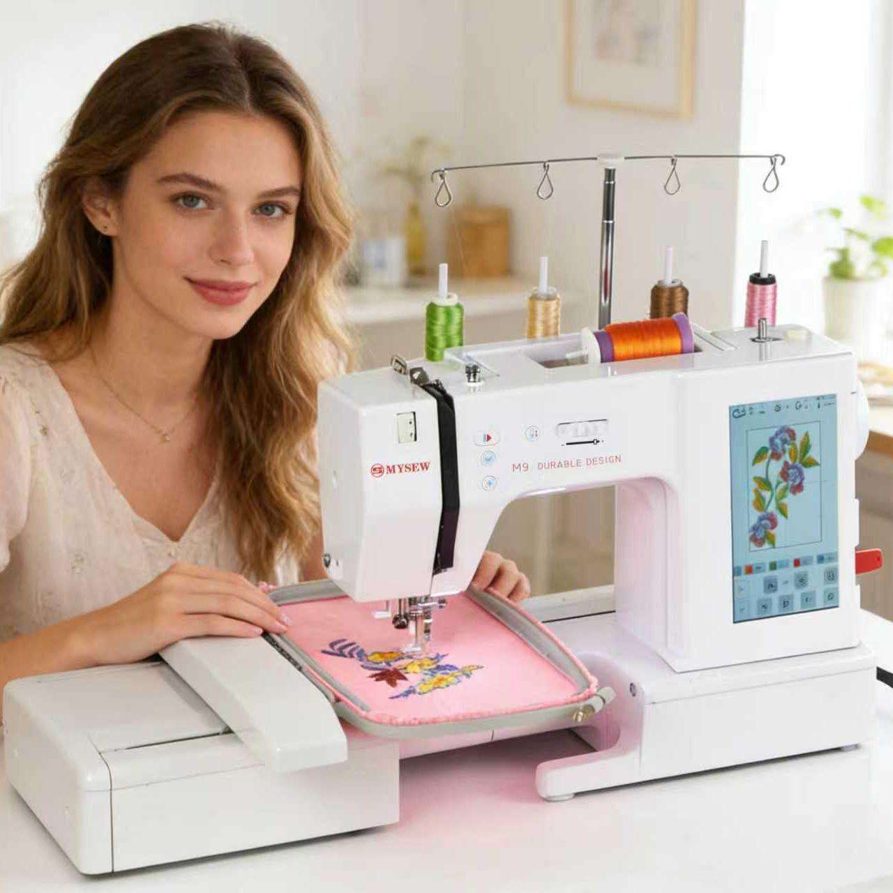 ماكينة تطريز منزلية آلية عالية - مراجعة Embroidery Machines وسعره