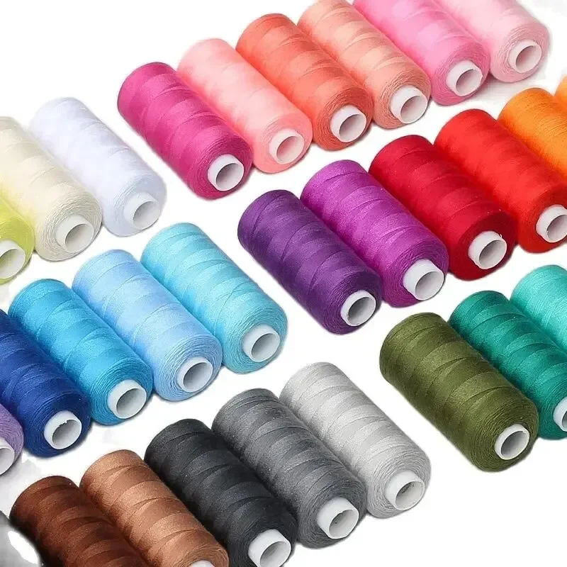مجموعة من 6 خيوط خياطة بوليستر - مراجعة Embroidery Machines وسعره