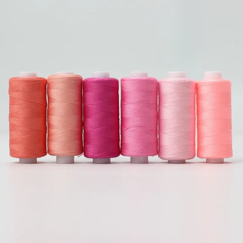 مجموعة من 6 خيوط خياطة بوليستر - مراجعة Embroidery Machines وسعره