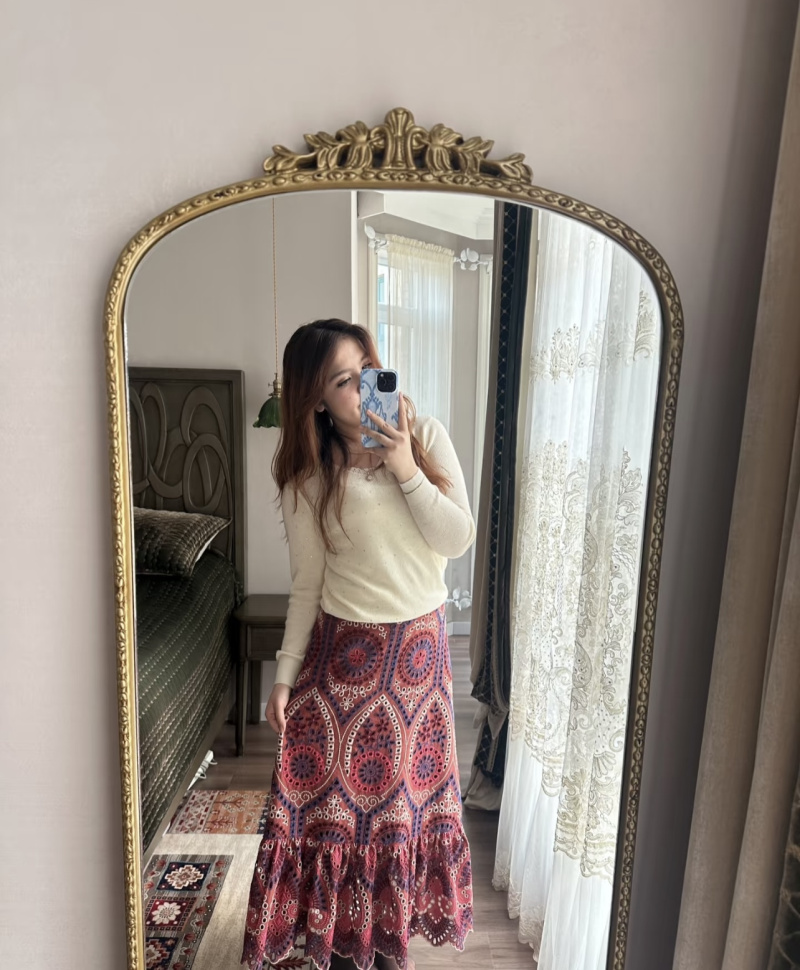 ETJ 2025 ملابس نسائية جديدة عل - مراجعة Embroidery Vest وسعره