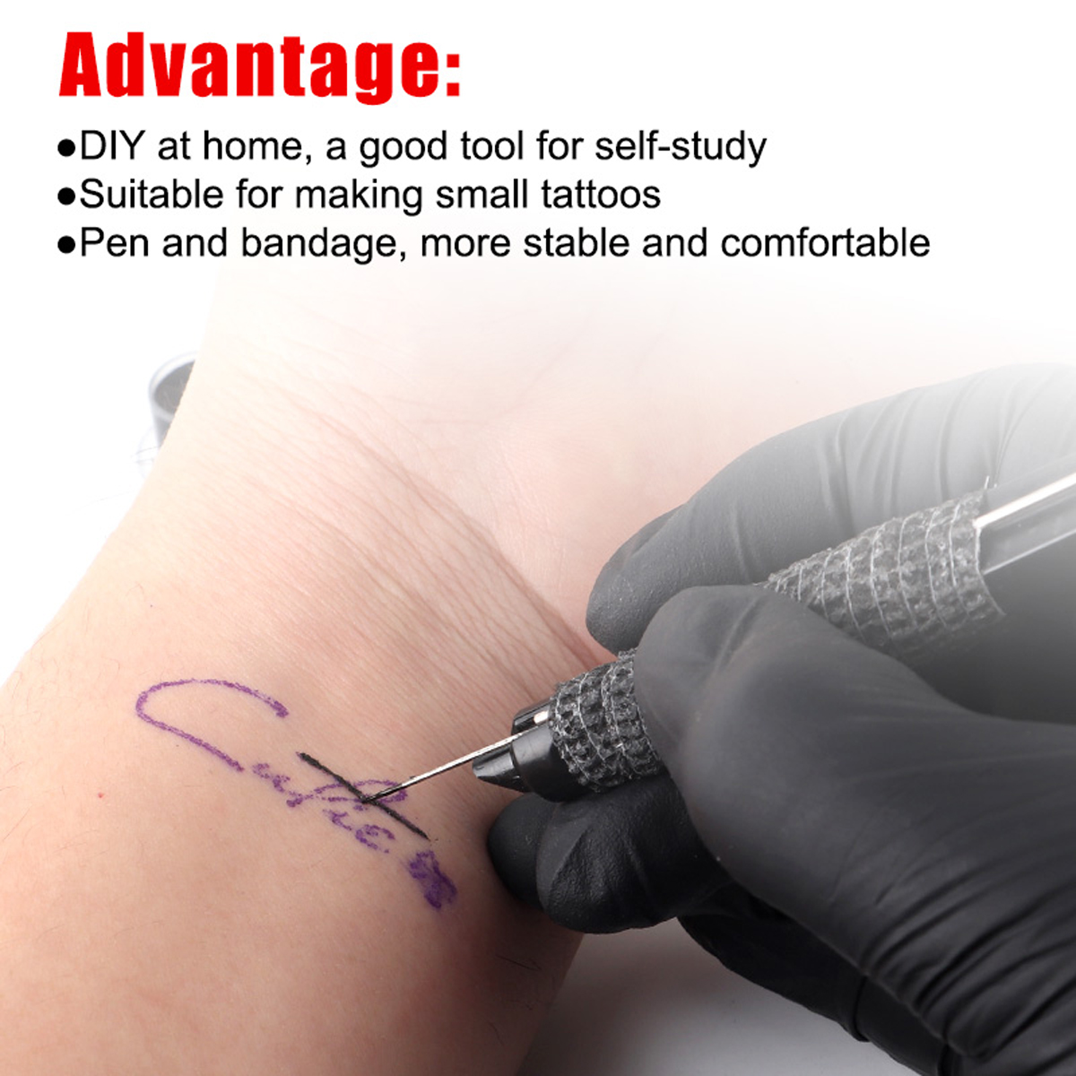 مجموعة لوازم الوشم الكاملة، ور - مراجعة Transfer Pen Ink وسعره