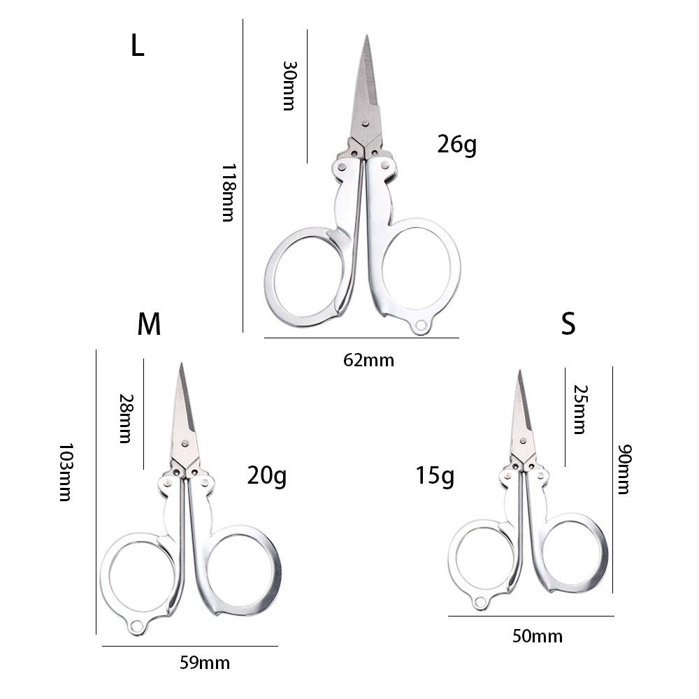 مقص صيد قابل للطي من الفولاذ ا - مراجعة Embroidery Scissors Small وسعره